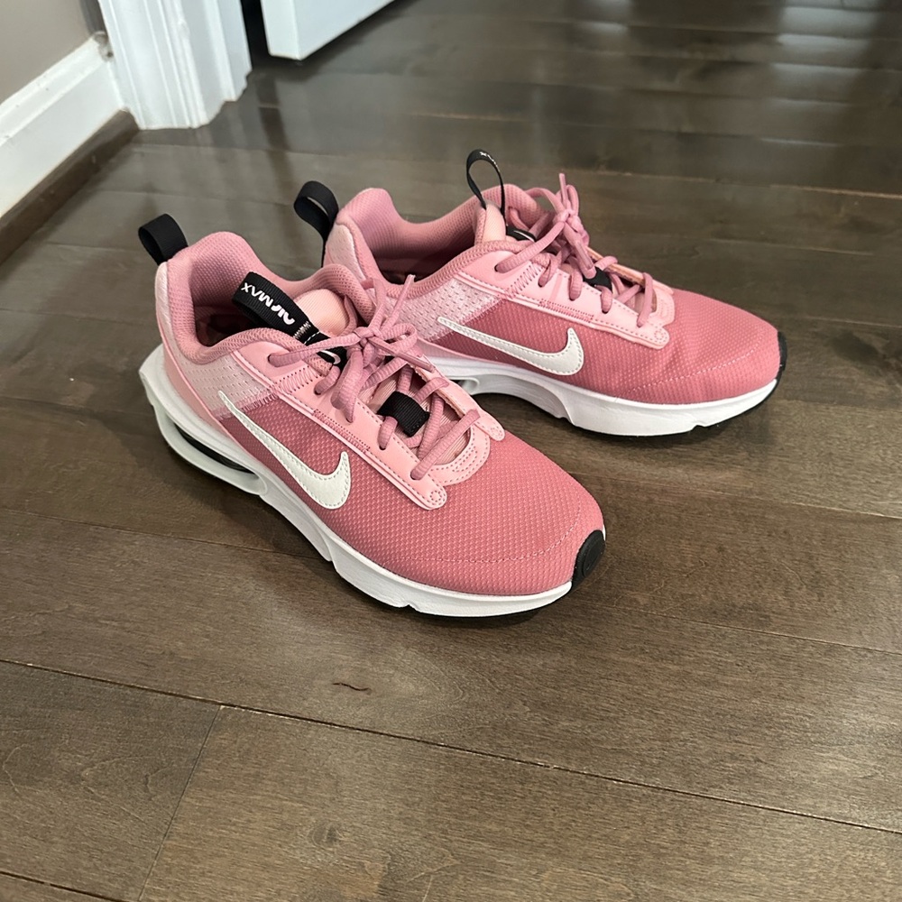 Nike Pink and White Athletic Shoes